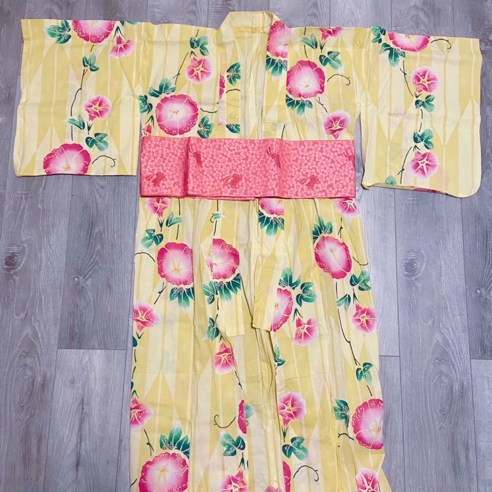 Japanese Yukata Kimono Set